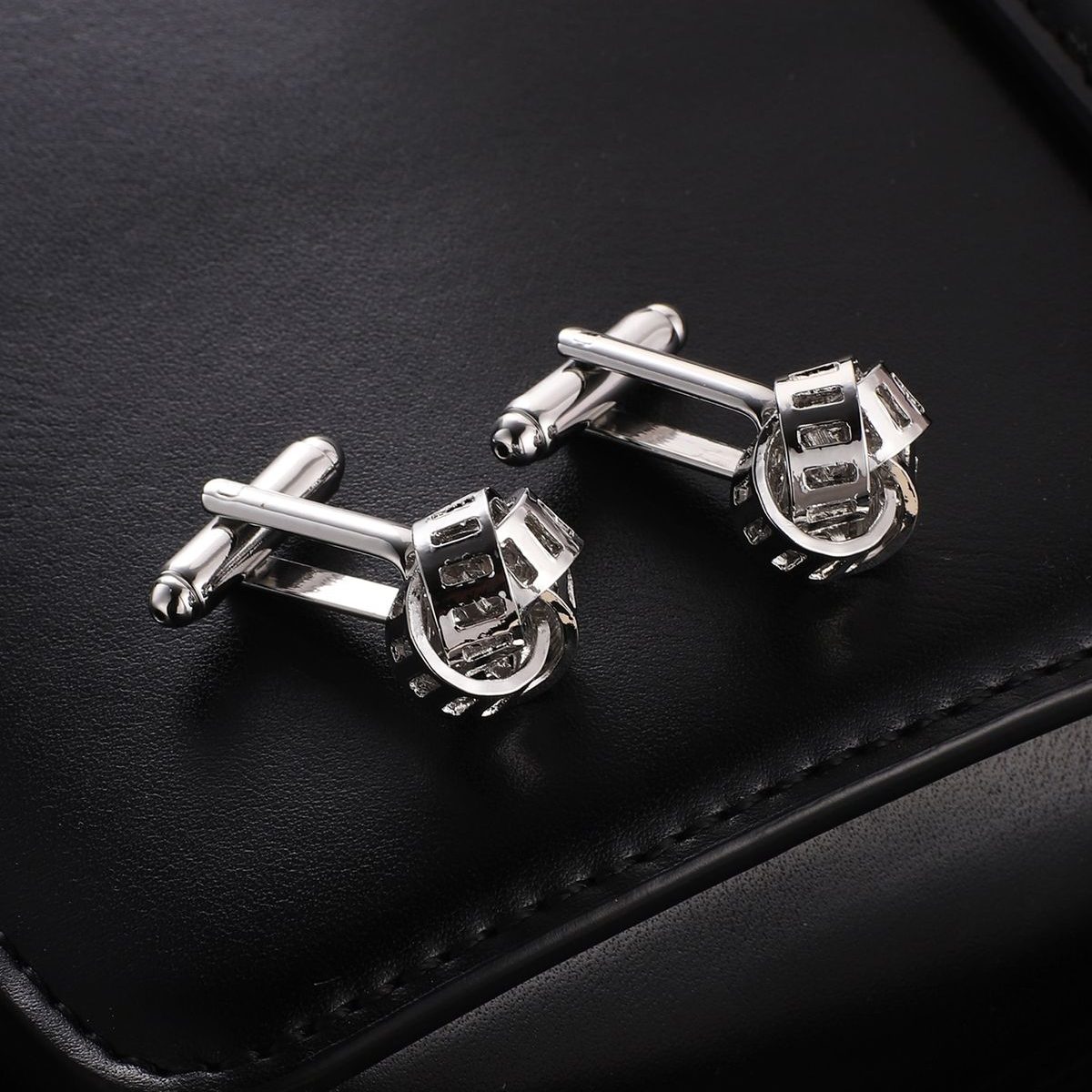 twist-design-stainless-steel-cufflinks
